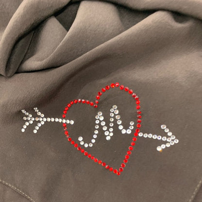 Vintage Moschino Strass Logo Silk Scarf - photo 5 of 9