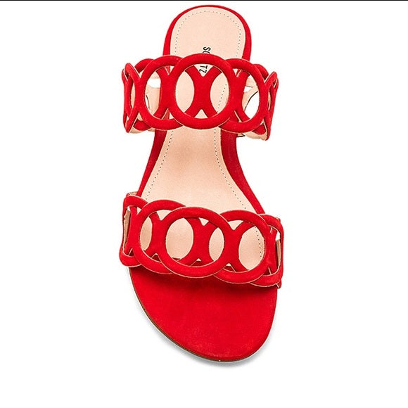 Schutz Sandals (Red)