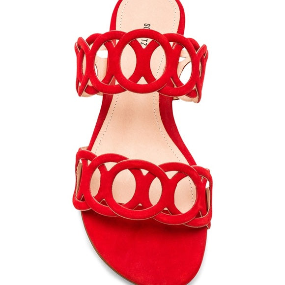 Schutz Sandals (Red)