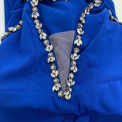 NBD Luna Jumpsuit in Midnight Cobalt - photo 5 of 9