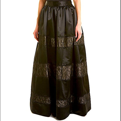 Alice + Olivia Prima Silk-Trim Ball Gown Skirt - main product photo