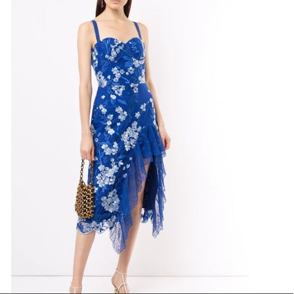 Bronx and Banco‬ Tiffany ruffle dress‬ Size XS
