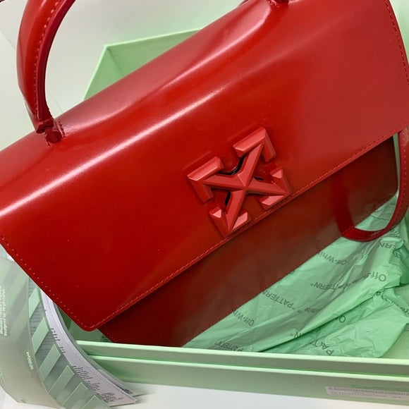 OFF-WHITE Arrow Plaque Tote Bag