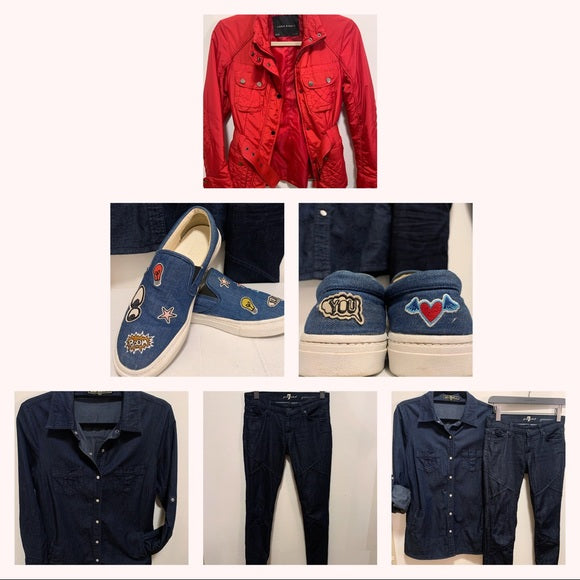 Outfit Bundle: Zara, Love&Stitch, Seven Denim