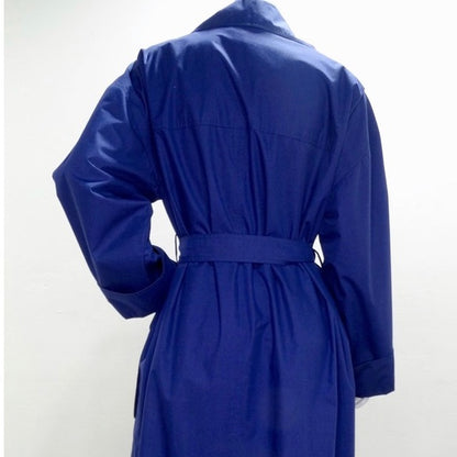 Vintage Chanel Navy belted trench coat circa 1980 - photo 6 of 12
