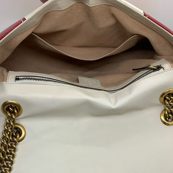 GUCCI TROMPE L'OEIL 'GG' MARMONT SHOULDER BAG