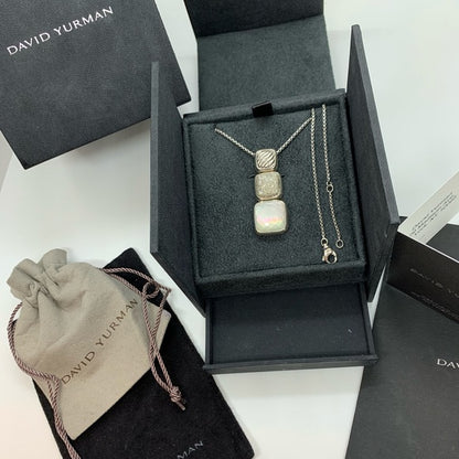 David Yurman Sterling Silver Chicklet Necklace - photo 4 of 10