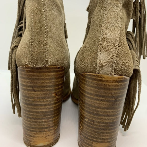 Zara Fringe Ankle Boots