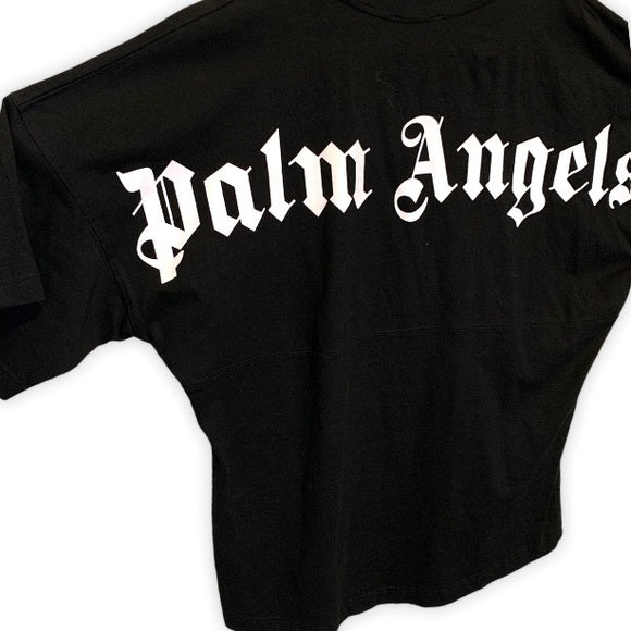 Palm Angels Men’s Black Logo T-Shirt Size: XL