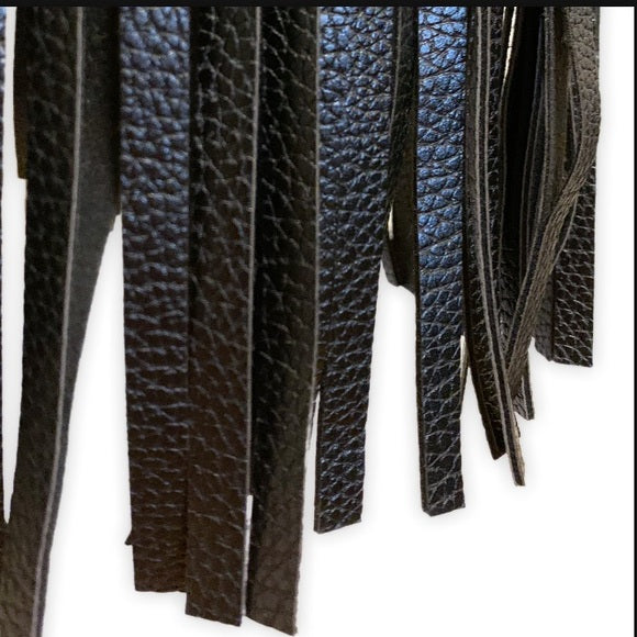 BCBG Maxazria Fringe Waist Belt