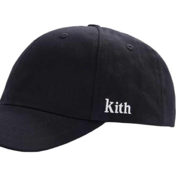 Kith Twill Sporty Dad Hat — Black O/S