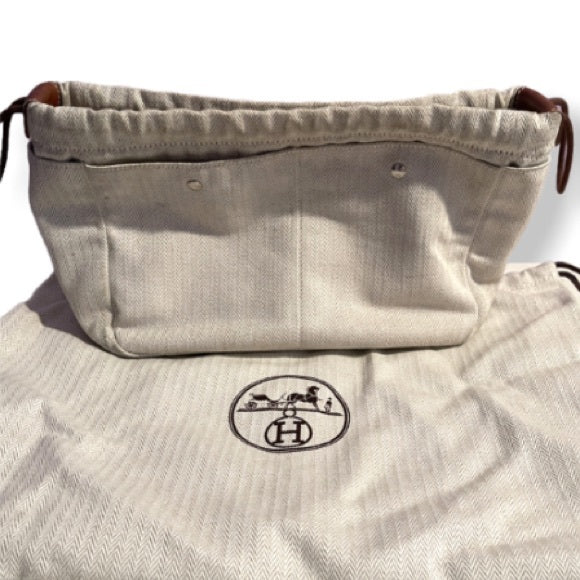 Hermès 25cm Toile Bag Organizer