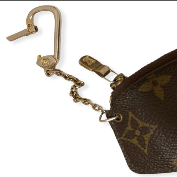 LOUIS VUITTON Monogram Keychain Coin Purse