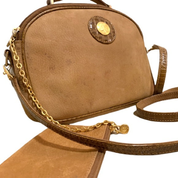 Vintage Fendi Crossbody/Tote REAL Alligator🐊 Trim