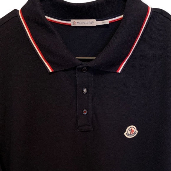 Moncler logo-embroidered polo shirt Size:XL