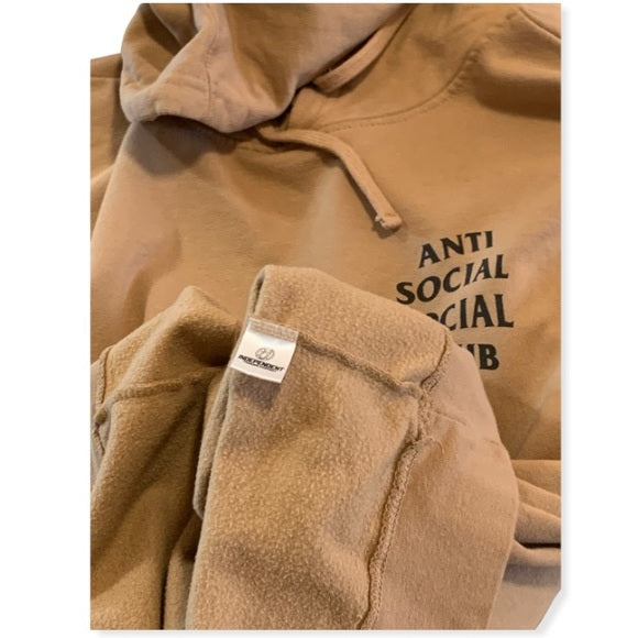 Anti Social Social Club Sandstone Beige Hoodie XL