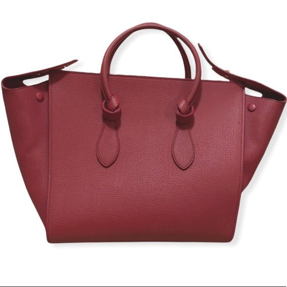 CELINE Crisped Calfskin Large Tie Knot Tote