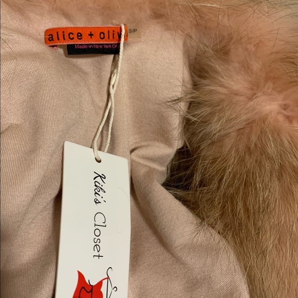 Vintage Alice+Olivia Raccoon Fur Collar