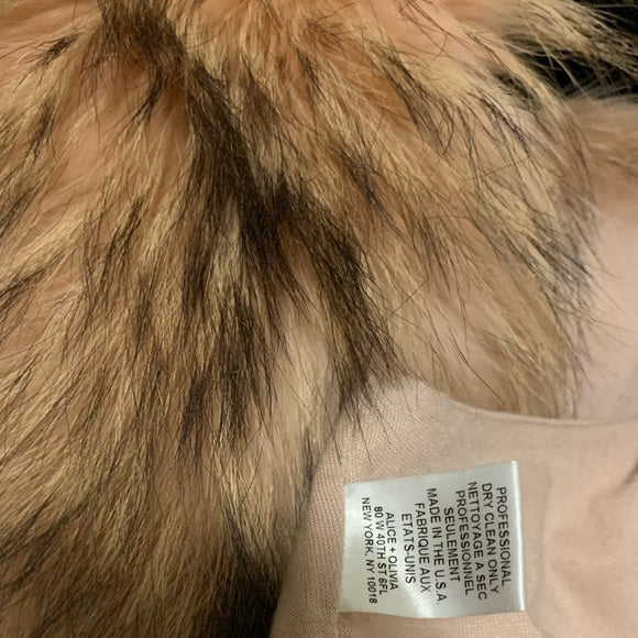 Vintage Alice+Olivia Raccoon Fur Collar