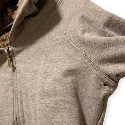 Vintage Juicy Couture Reversible Grey/ Real Rabbit Fur Hoodie - photo 6 of 9
