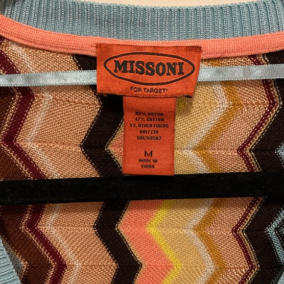 MISSONI Orange Label Cardigan (M)
