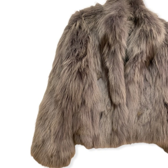 Dyed Coyote Fur Jacket (Medium)
