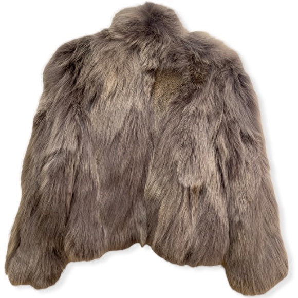 Dyed Coyote Fur Jacket (Medium)