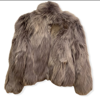 Bloomingdales Fur Vault Dyed Coyote Fur Jacket (Medium) - photo 8 of 10