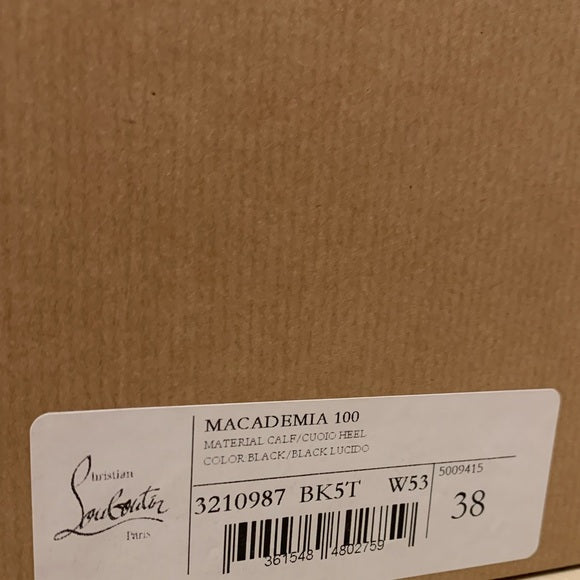 Christian Louboutin Macademia Calfskin Red Sole Biker Platform Booties