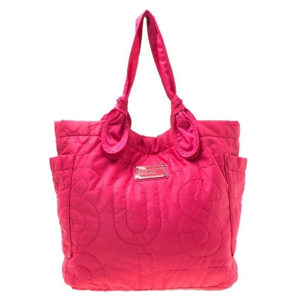 MARC by Marc Jacobs Quilted Hot Pink Nylon Tote