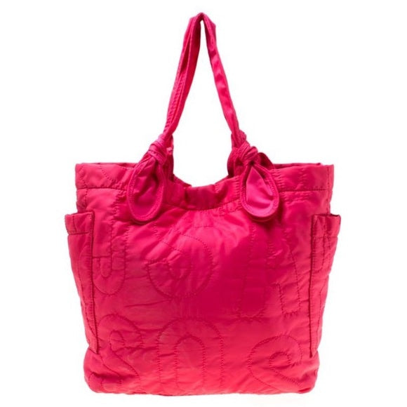 MARC by Marc Jacobs Quilted Hot Pink Nylon Tote