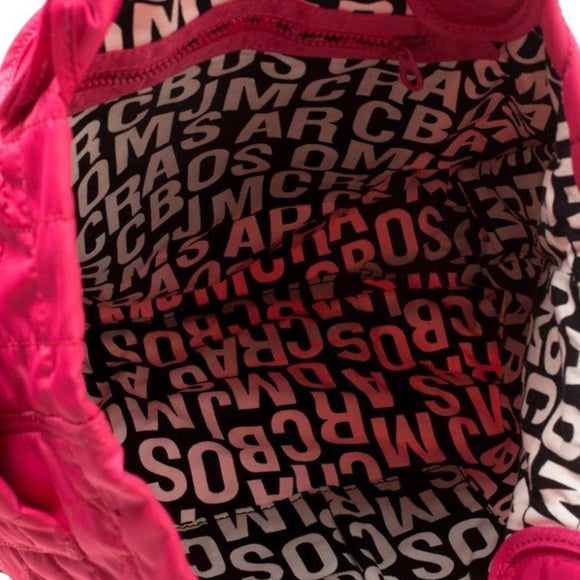 MARC by Marc Jacobs Quilted Hot Pink Nylon Tote