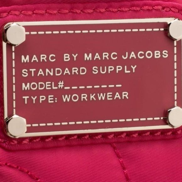 MARC by Marc Jacobs Quilted Hot Pink Nylon Tote