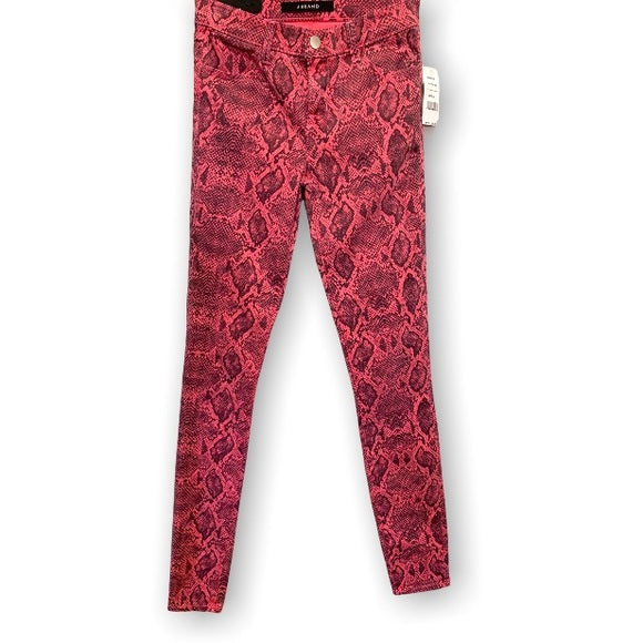JBRAND Neon Pink Boa Pants
