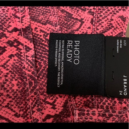 J Brand Neon Pink Boa Pants - photo 4 of 5