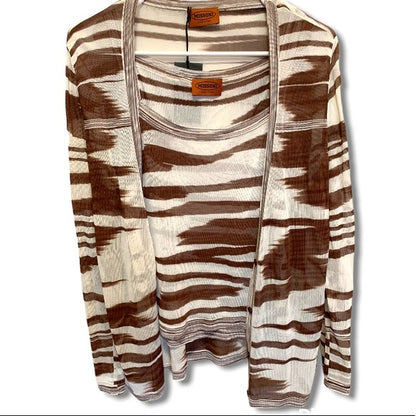 Missoni Made in Italy (Orange Label) Cardigan & Top - photo 2 of 7