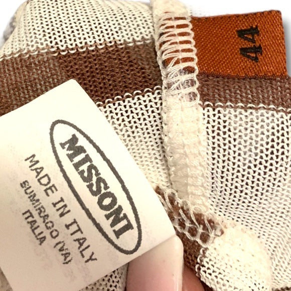 MISSONI Made in Italy (Orange Label) Cardigan & Top