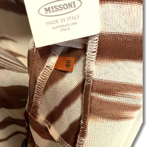 MISSONI Made in Italy (Orange Label) Cardigan & Top