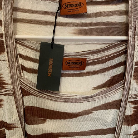 MISSONI Made in Italy (Orange Label) Cardigan & Top