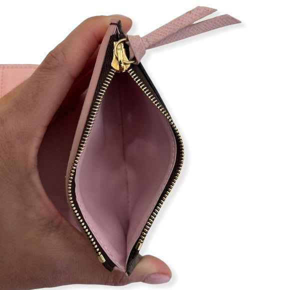 LOUIS VUITTON Monogram Victorine Wallet Rose Ballerine