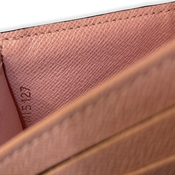LOUIS VUITTON Monogram Victorine Wallet Rose Ballerine