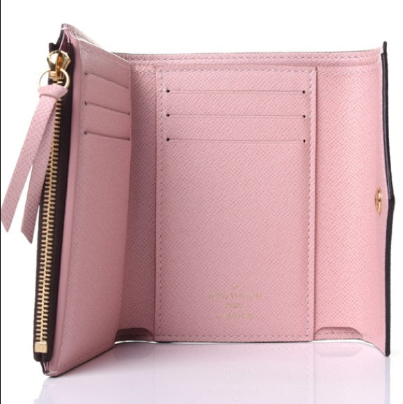 LOUIS VUITTON Monogram Victorine Wallet Rose Ballerine