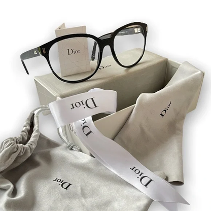 Dior Homme Black Tie Eyeglass Frames - main product photo