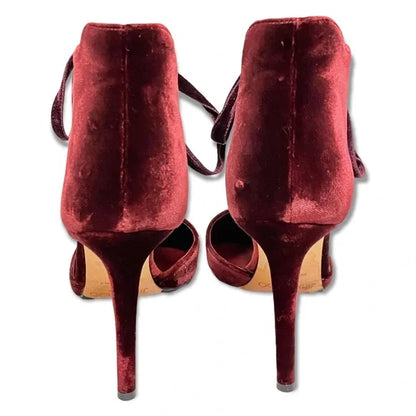 Jimmy Choo Velvet lace-up Tie Heels - photo 8 of 10