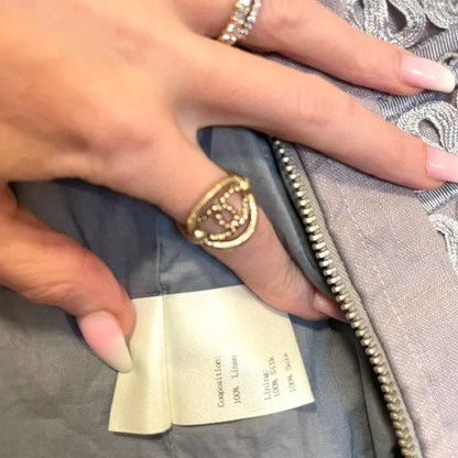 3.1 Phillip Lim Linen Printed Evening Jacket - photo 2 of 10