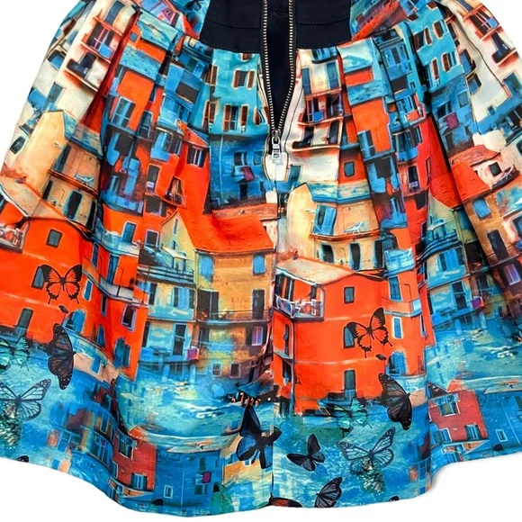 ALICE + OLIVIA Printed Mini Skirt | Size: XS |