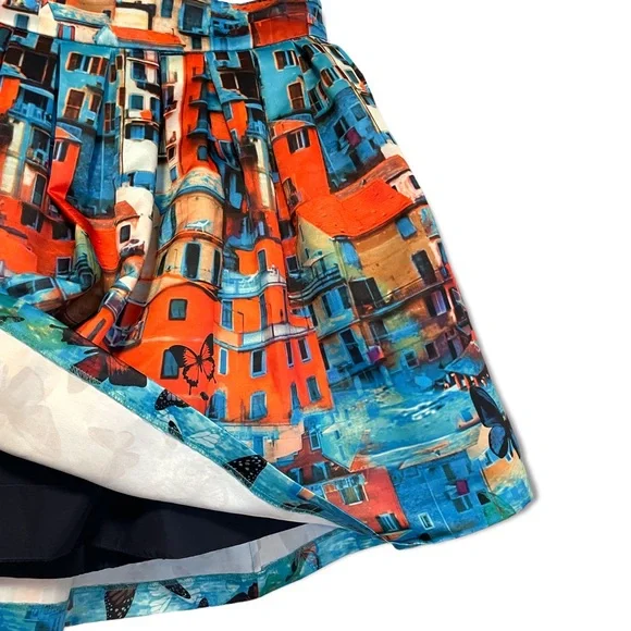 ALICE + OLIVIA Printed Mini Skirt | Size: XS |