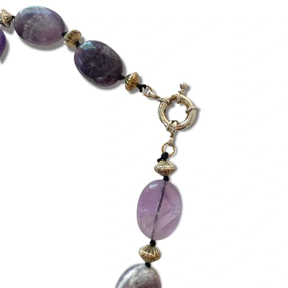 Vintage Amethyst Necklace