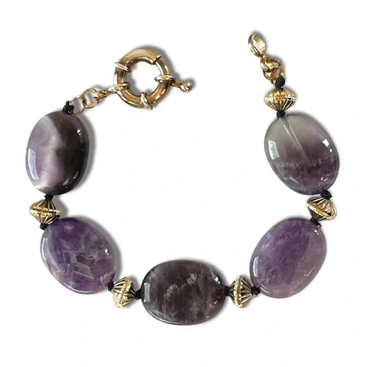 Vintage Amethyst Bracelet