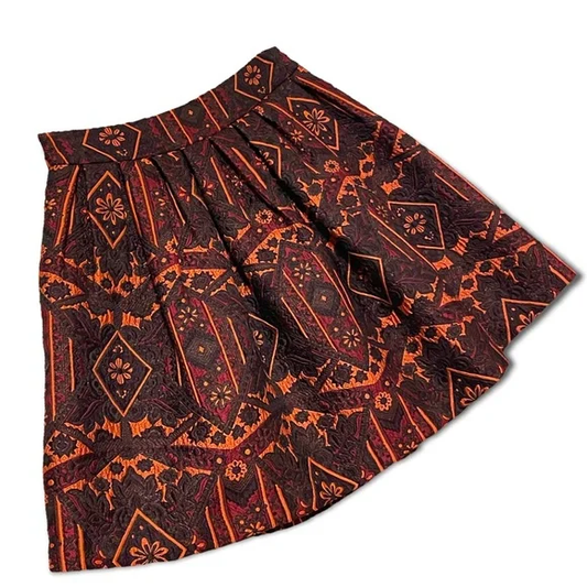 ALICE + OLIVIA Printed Mini Skirt Size: XS | US 0